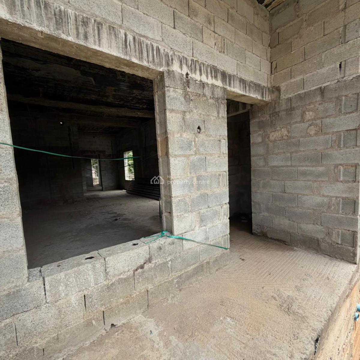Massive Advanced Carcass 4 Bedroom Duplex with Bq & Exceptional Space, Off Ngozi Okonjo Iweala Way, Mabushi, Abuja, Terraced Duplex for Sale
