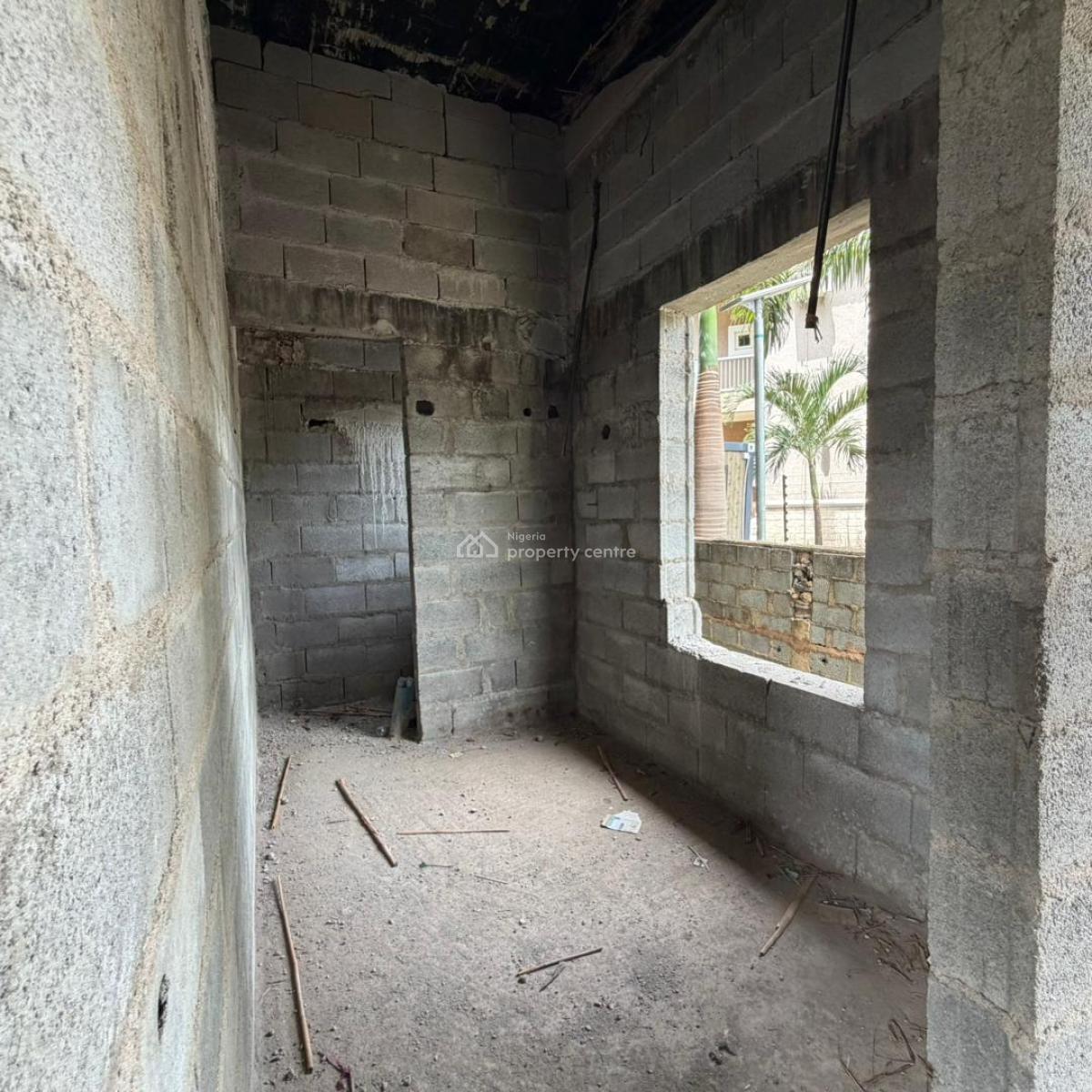 Massive Advanced Carcass 4 Bedroom Duplex with Bq & Exceptional Space, Off Ngozi Okonjo Iweala Way, Mabushi, Abuja, Terraced Duplex for Sale
