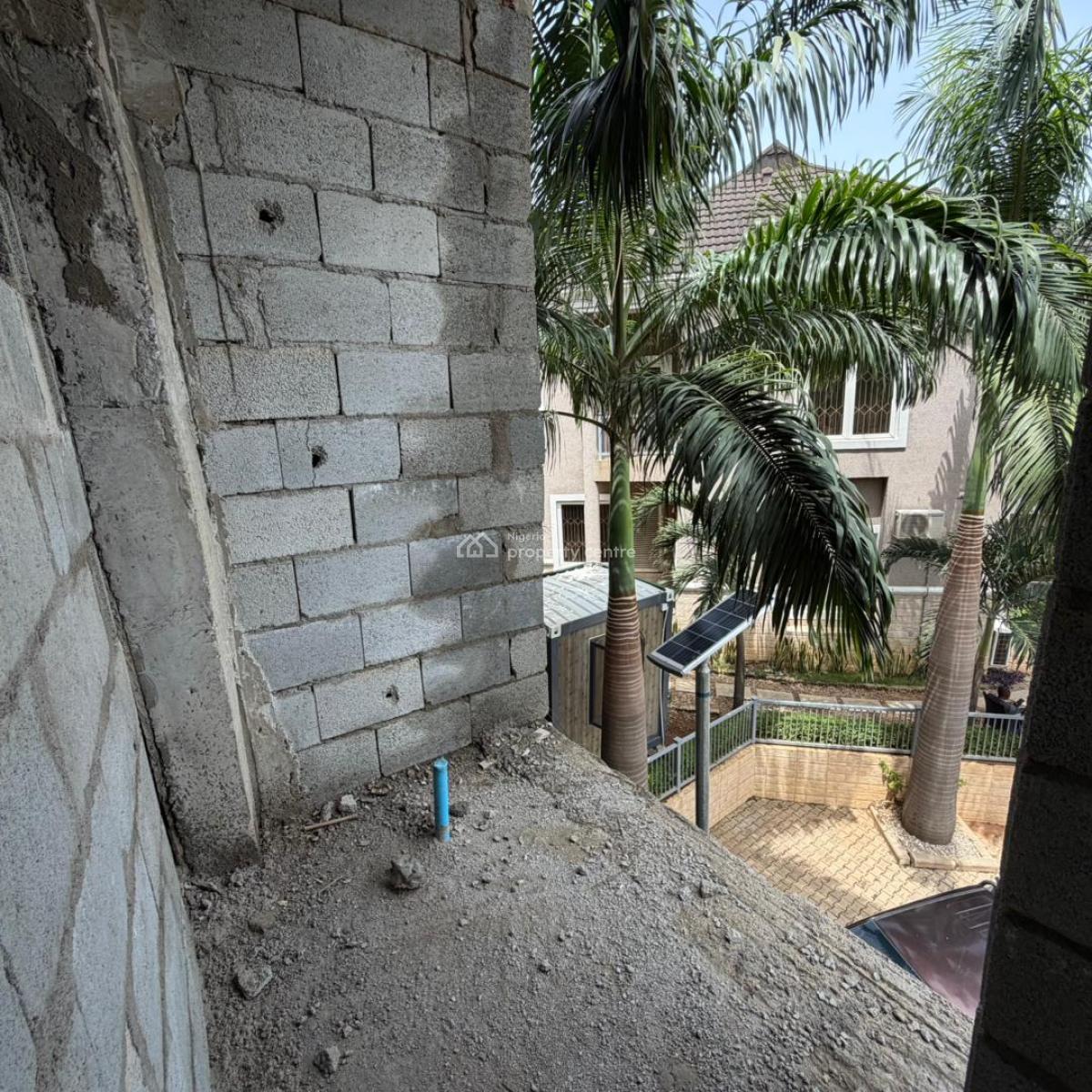 Massive Advanced Carcass 4 Bedroom Duplex with Bq & Exceptional Space, Off Ngozi Okonjo Iweala Way, Mabushi, Abuja, Terraced Duplex for Sale