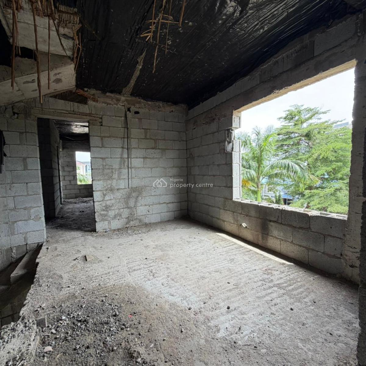 Massive Advanced Carcass 4 Bedroom Duplex with Bq & Exceptional Space, Off Ngozi Okonjo Iweala Way, Mabushi, Abuja, Terraced Duplex for Sale