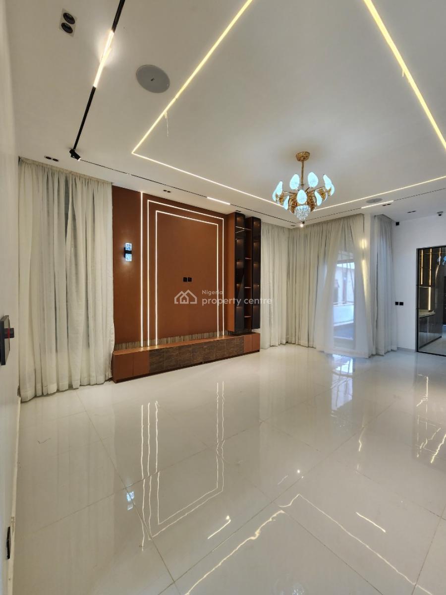 Luxury 5 Bedroom Detached Duplex + Bq, Pool, in a Secured Estate, Chevron Toll Gate, Lekki Conservation, Lekki, Lagos, Detached Duplex for Sale