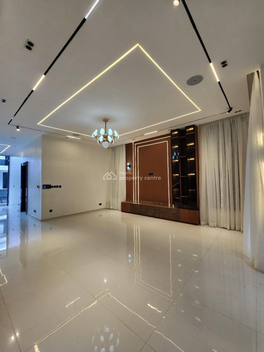Luxury 5 Bedroom Detached Duplex + Bq, Pool, in a Secured Estate, Chevron Toll Gate, Lekki Conservation, Lekki, Lagos, Detached Duplex for Sale