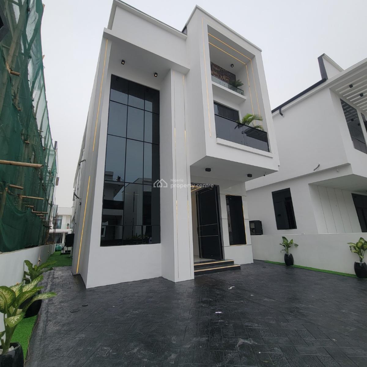 Gorgeous 5bedroom Duplex with a Bq and a Pool, Chevron, Lekki, Lagos, Detached Duplex for Sale