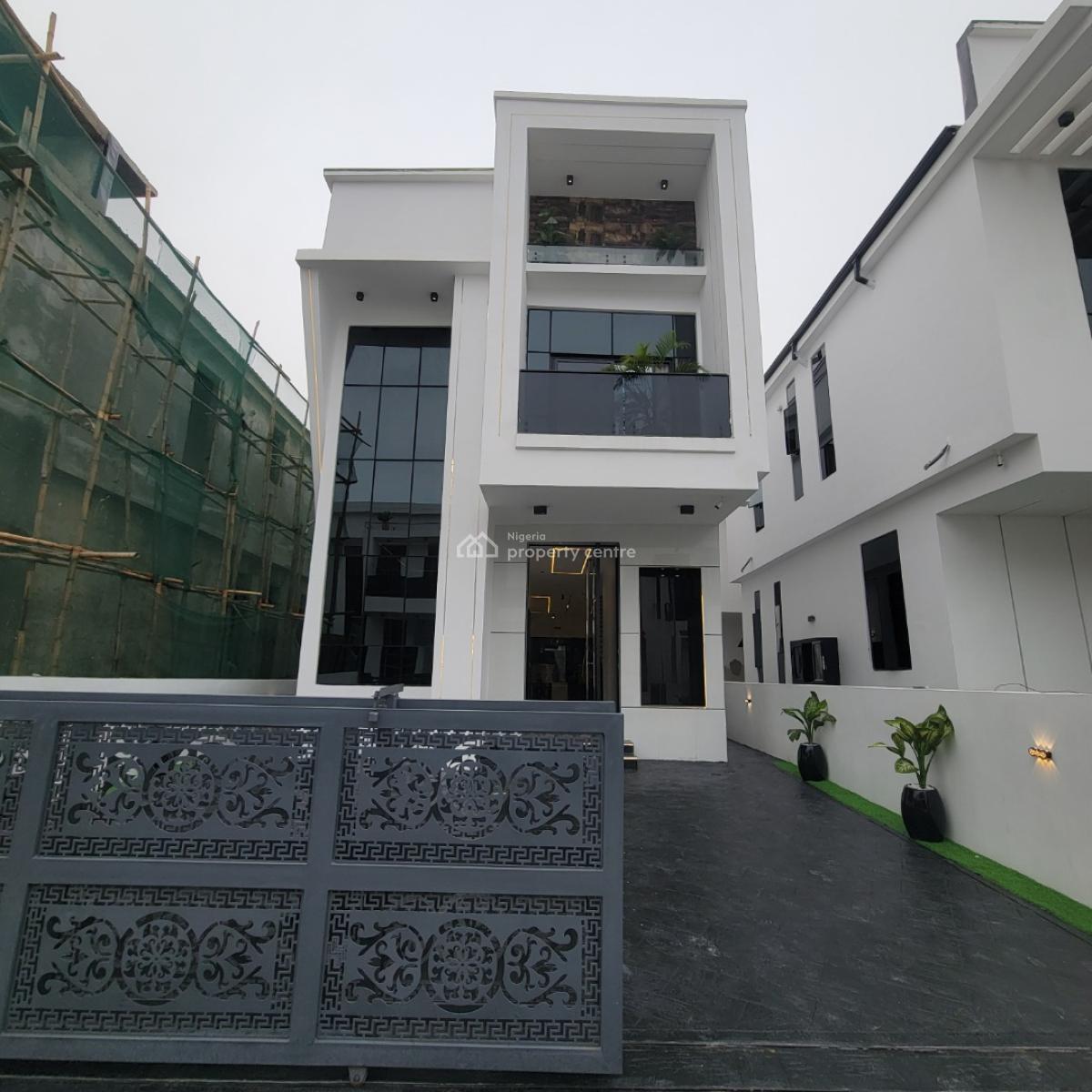 Gorgeous 5bedroom Duplex with a Bq and a Pool, Chevron, Lekki, Lagos, Detached Duplex for Sale