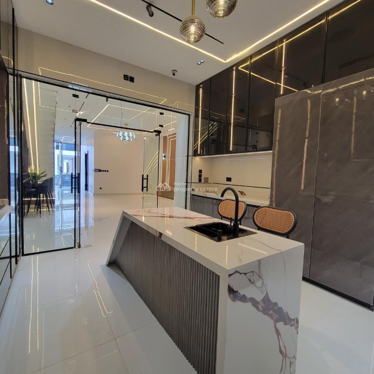 Gorgeous 5bedroom Duplex with a Bq and a Pool, Chevron, Lekki, Lagos, Detached Duplex for Sale