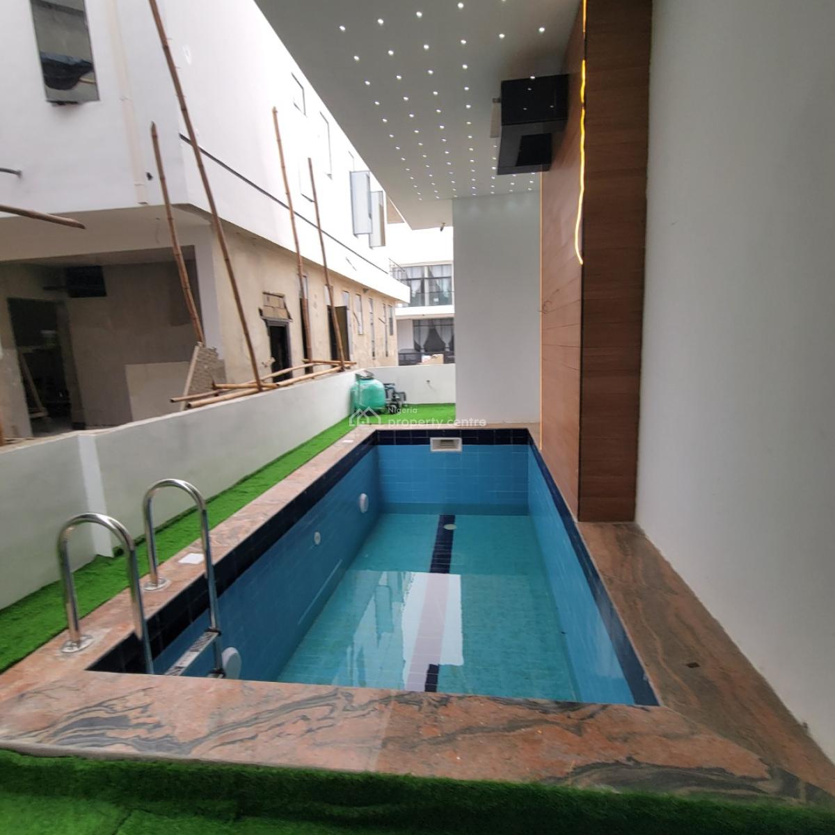 Gorgeous 5bedroom Duplex with a Bq and a Pool, Chevron, Lekki, Lagos, Detached Duplex for Sale