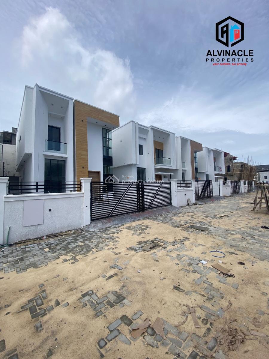 Newly Built 4 Bed Duplex with Swimming Pool, Chevron, Lekki, Lagos, Detached Duplex for Sale