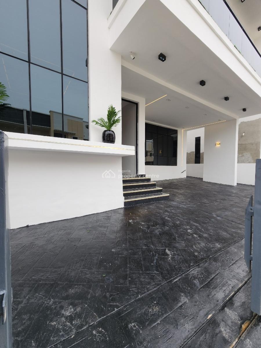 Contemporary 5 Bedroom Detached Duplex + Bq, Pool, Chevron Toll Gate, Lekki Conservation, Lekki, Lagos, Detached Duplex for Sale