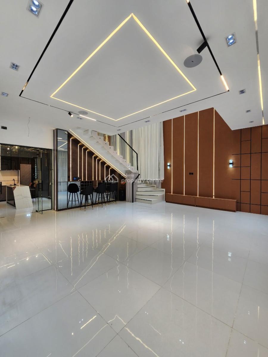 Contemporary 5 Bedroom Detached Duplex + Bq, Pool, Chevron Toll Gate, Lekki Conservation, Lekki, Lagos, Detached Duplex for Sale