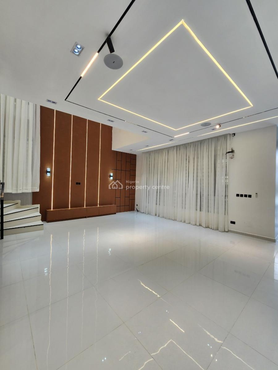 Contemporary 5 Bedroom Detached Duplex + Bq, Pool, Chevron Toll Gate, Lekki Conservation, Lekki, Lagos, Detached Duplex for Sale