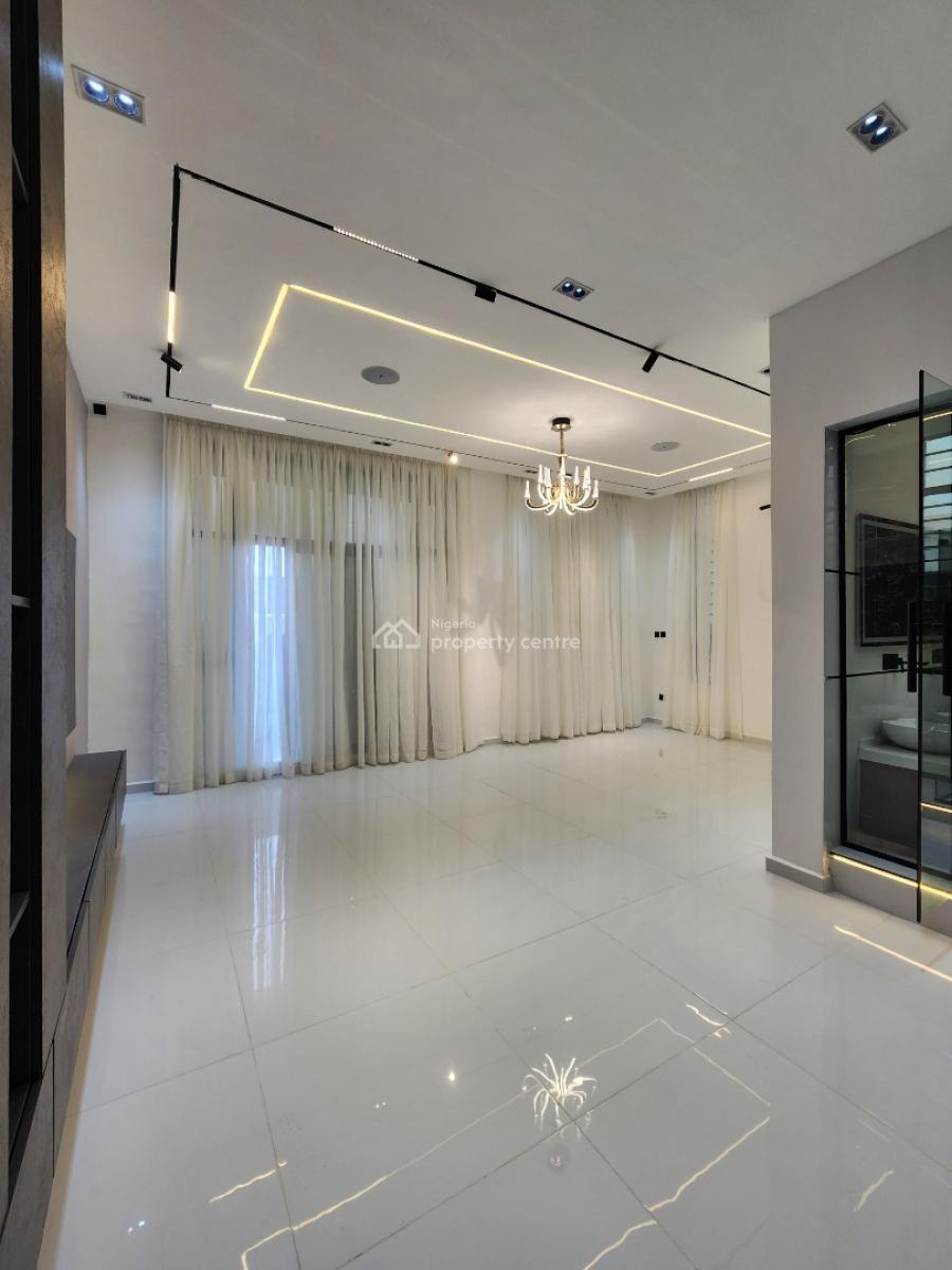 Contemporary 5 Bedroom Detached Duplex + Bq, Pool, Chevron Toll Gate, Lekki Conservation, Lekki, Lagos, Detached Duplex for Sale
