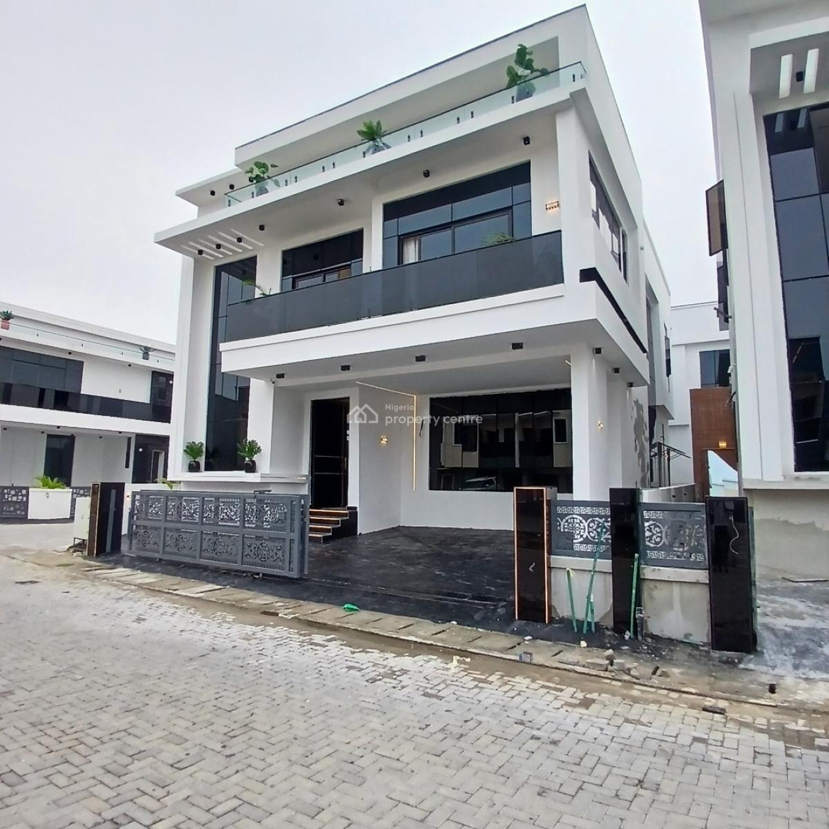 Premium 5 Bedroom Detached Duplex with Swimming Pool,bq, Chevron Axis, Lekki Conservation Centre, Lekki, Lagos, Detached Duplex for Sale