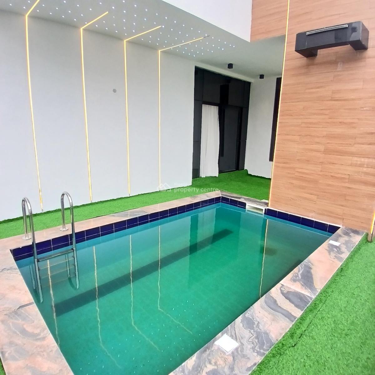 Premium 5 Bedroom Detached Duplex with Swimming Pool,bq, Chevron Axis, Lekki Conservation Centre, Lekki, Lagos, Detached Duplex for Sale