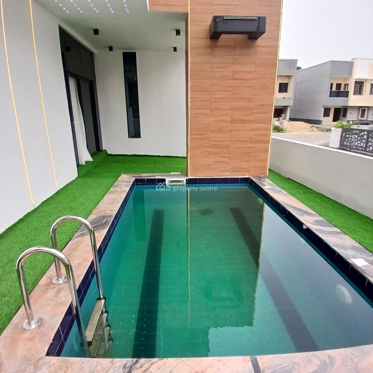 Premium 5 Bedroom Detached Duplex with Swimming Pool,bq, Chevron Axis, Lekki Conservation Centre, Lekki, Lagos, Detached Duplex for Sale