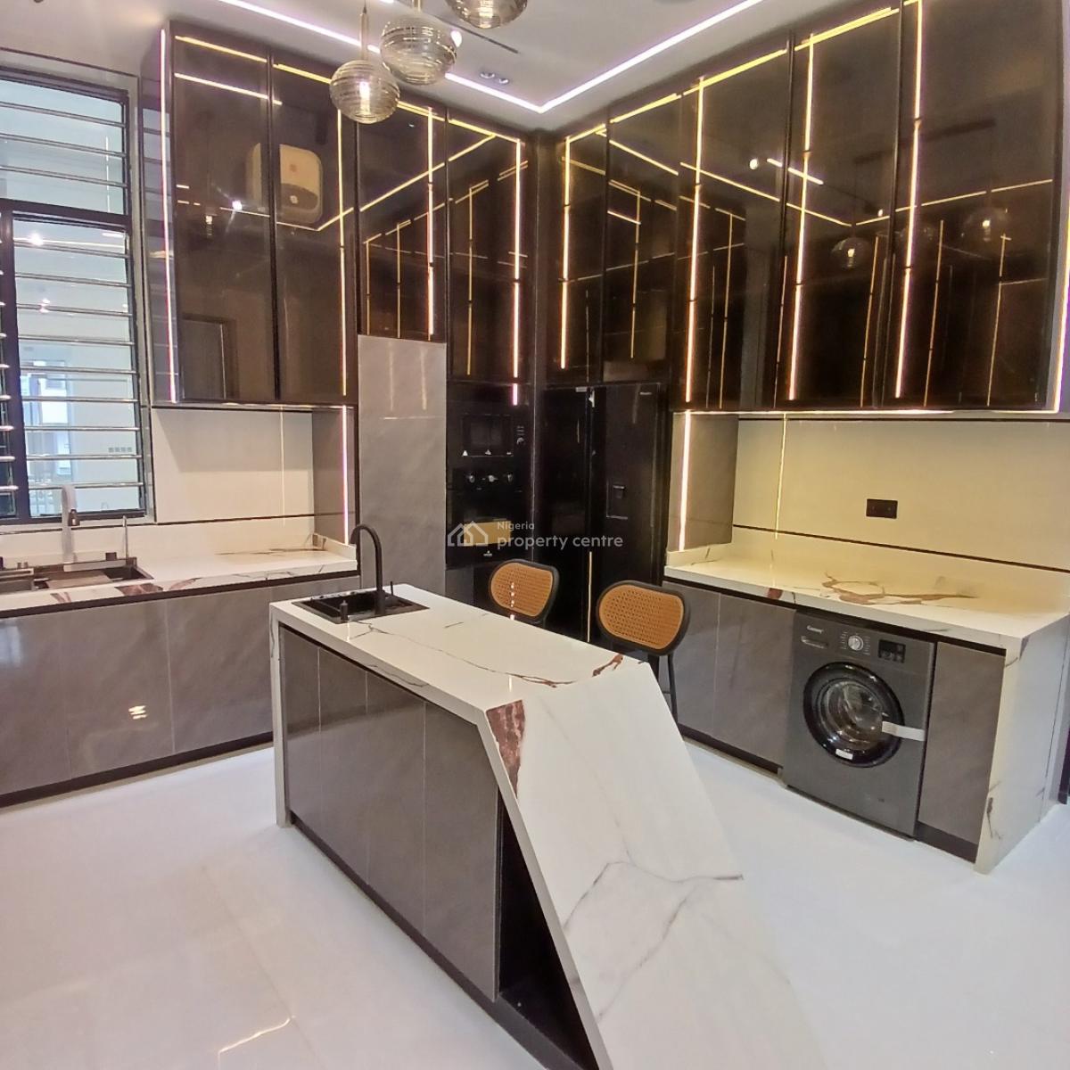 Premium 5 Bedroom Detached Duplex with Swimming Pool,bq, Chevron Axis, Lekki Conservation Centre, Lekki, Lagos, Detached Duplex for Sale