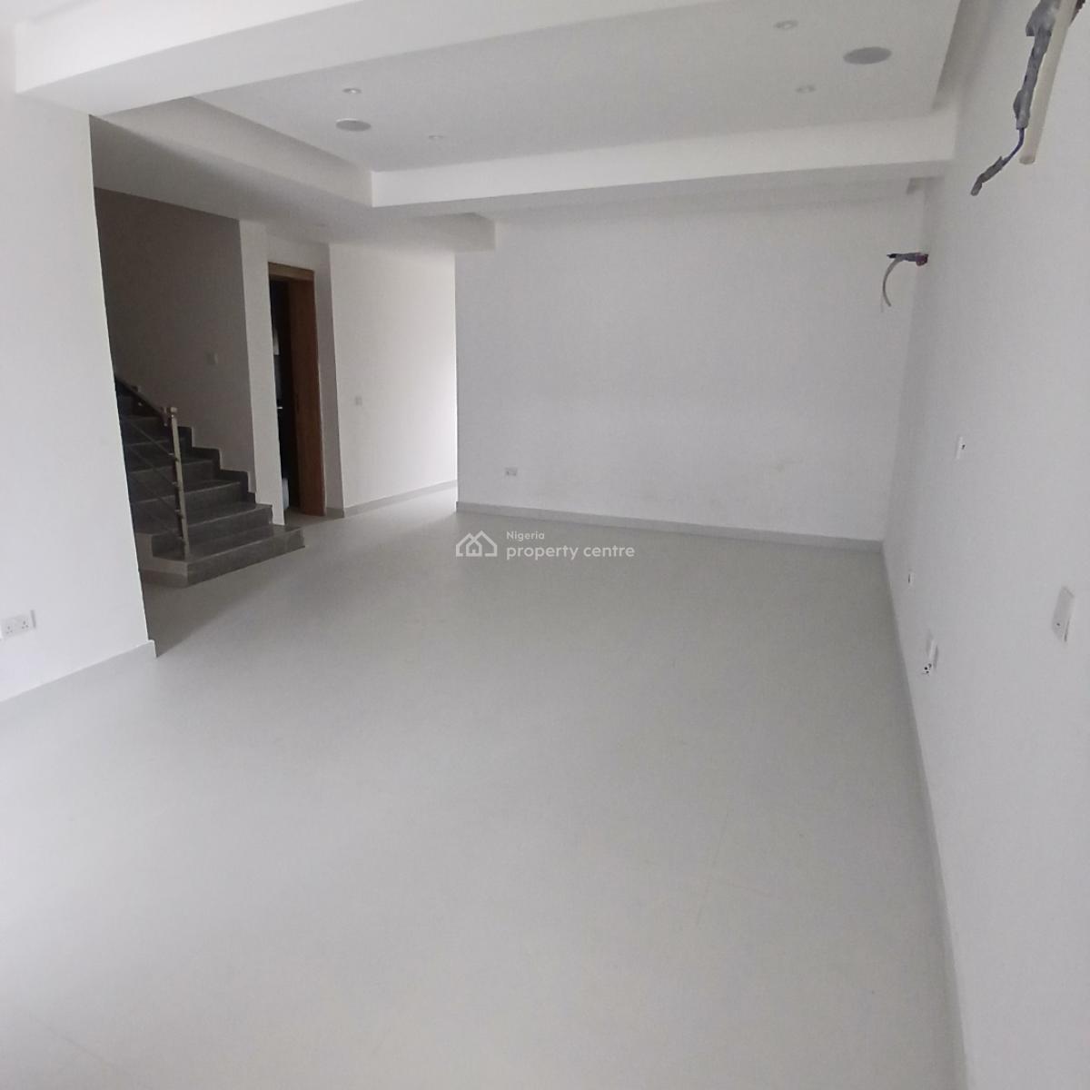 Well Built 4 Bedroom Terrace Duplex with Bq, Chevron Toll Gate,lekki Conservation Centre, Lekki, Lagos, Terraced Duplex for Sale