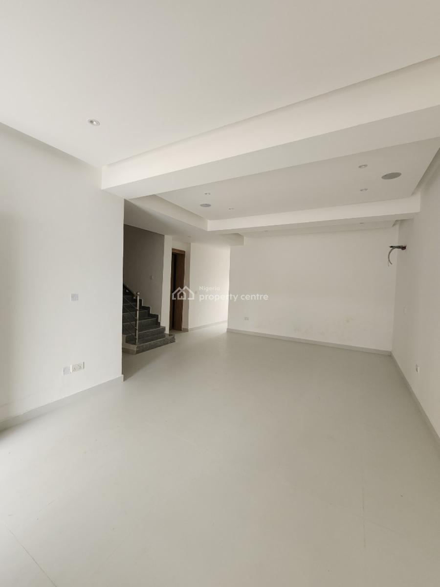 Lovely 4 Bedroom Terrace Duplex + Bq in a Secured Estate, Chevron Toll Gate, Lekki Conservation, Lekki, Lagos, Terraced Duplex for Sale