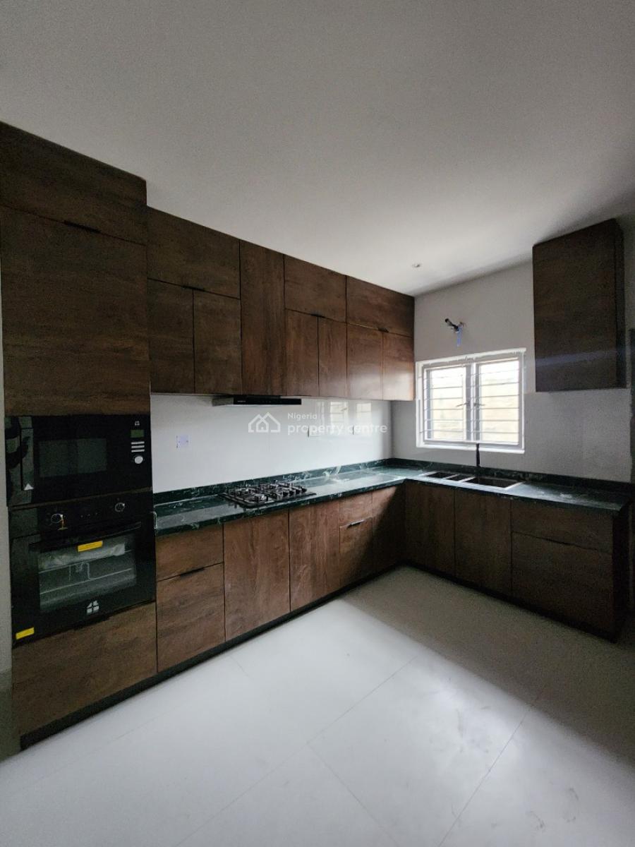 Lovely 4 Bedroom Terrace Duplex + Bq in a Secured Estate, Chevron Toll Gate, Lekki Conservation, Lekki, Lagos, Terraced Duplex for Sale