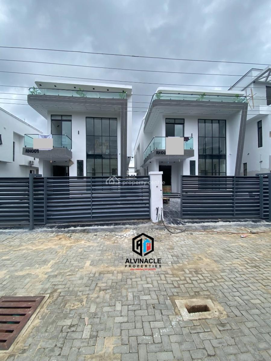 Newly Built 5 Bed Duplex with Swimming Pool, Chevron, Lekki, Lagos, Detached Duplex for Sale