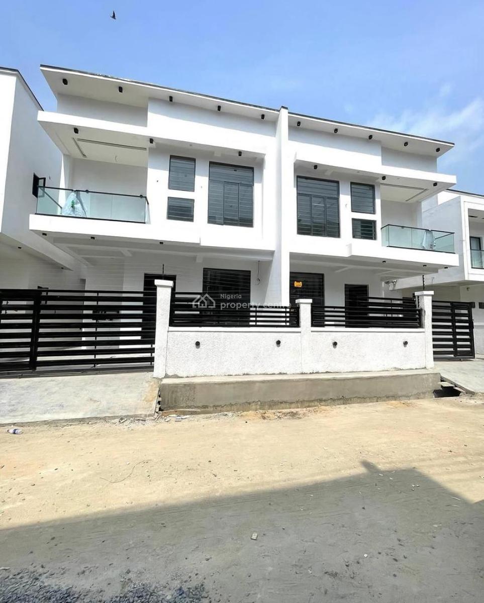 Fantastic 4 Semi Detached Duplex with Bq and Solar, Lekki Palm City, Ajah, Lagos, Semi-detached Duplex for Rent