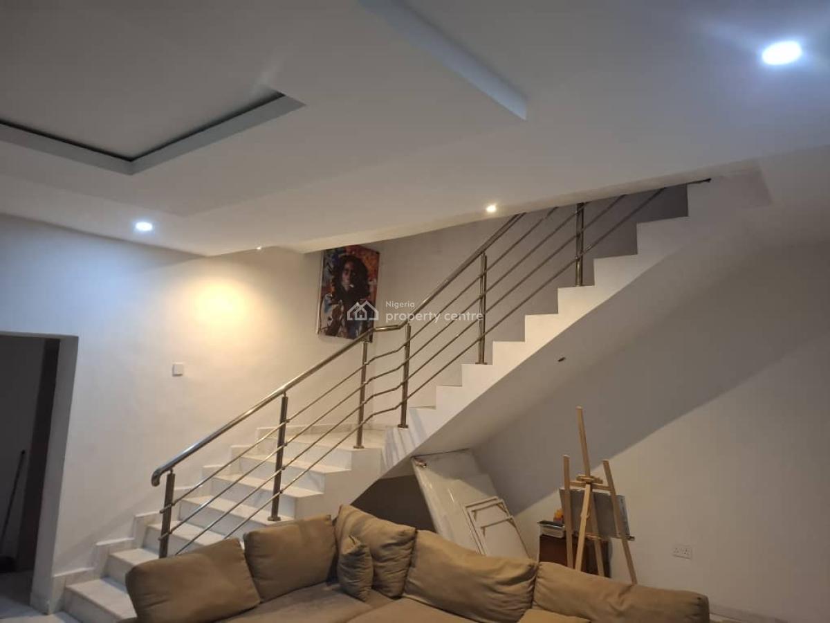 4-bedroom Terrace Duplex with Solar, Atlantic Nominees Estate, Peperoni Bus-stop, Ajah, Lagos, Terraced Duplex for Sale