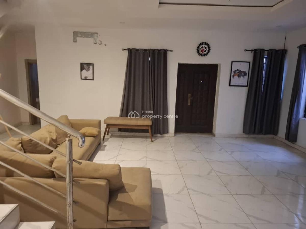 4-bedroom Terrace Duplex with Solar, Atlantic Nominees Estate, Peperoni Bus-stop, Ajah, Lagos, Terraced Duplex for Sale