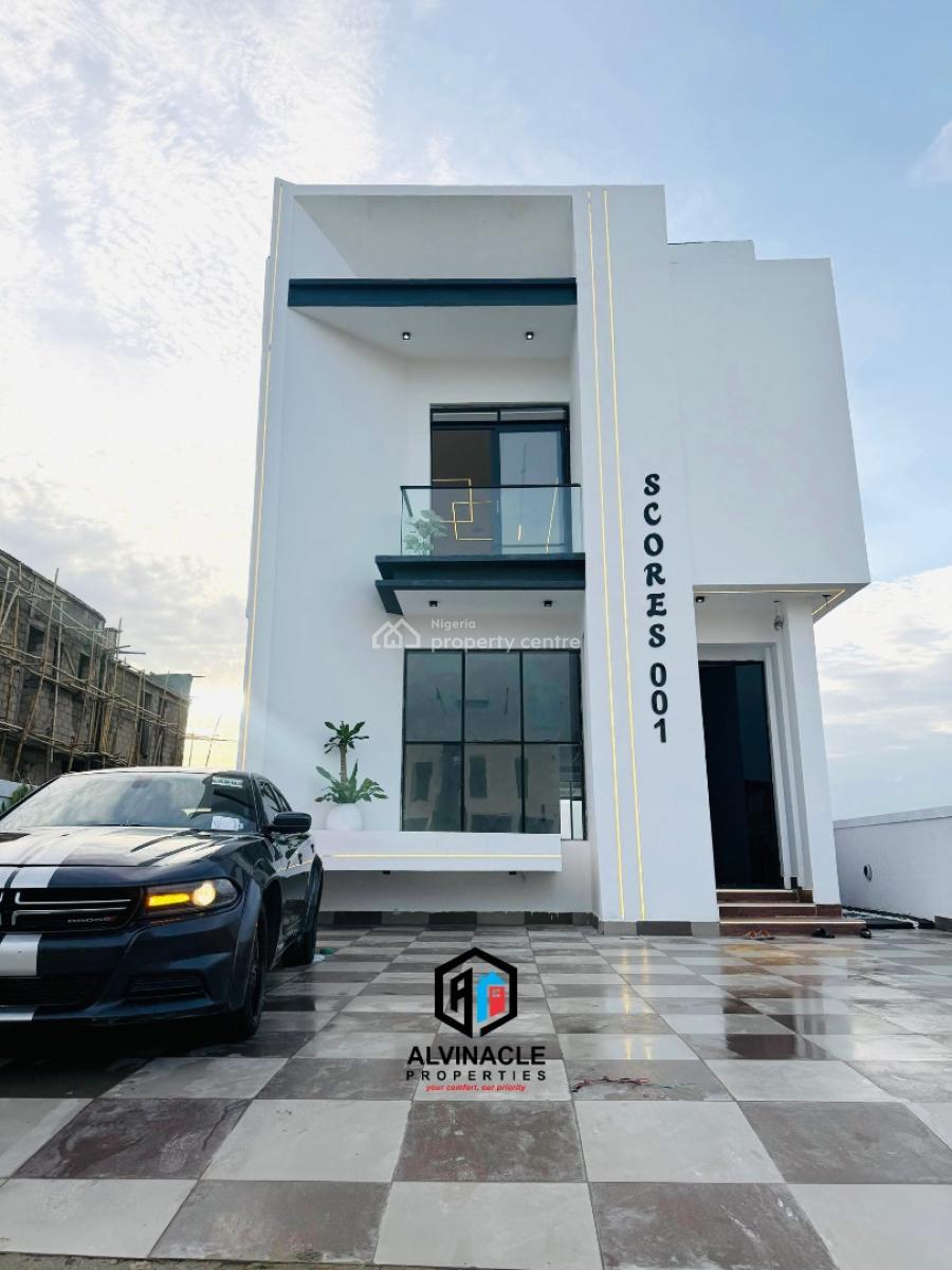 Newly Built 5 Bedroom Duplex with 1bq, Lekki Palm City, Ajah, Lagos, Detached Duplex for Sale
