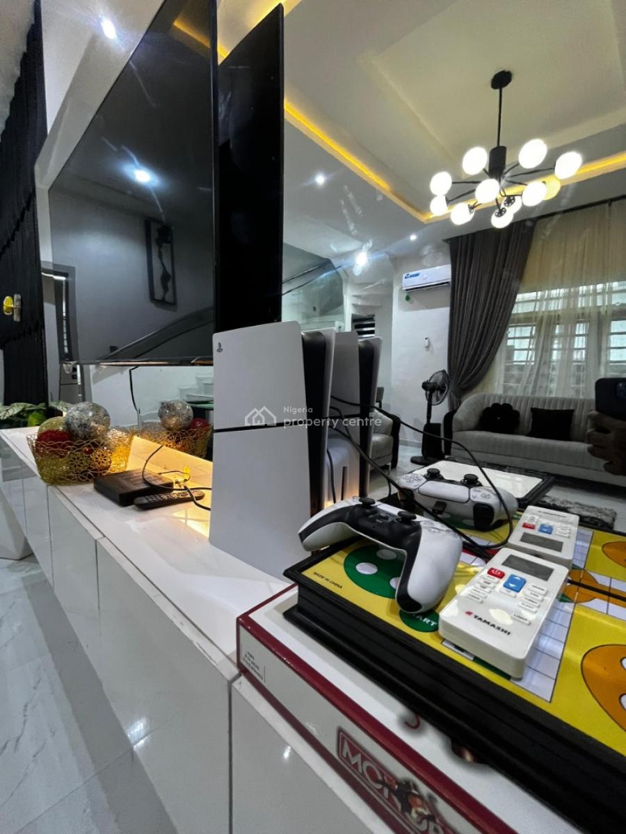 Newly Serviced 3 Bedroom Duplex with Ps5 & Snooker, Opebi, Ikeja, Lagos, Semi-detached Duplex Short Let