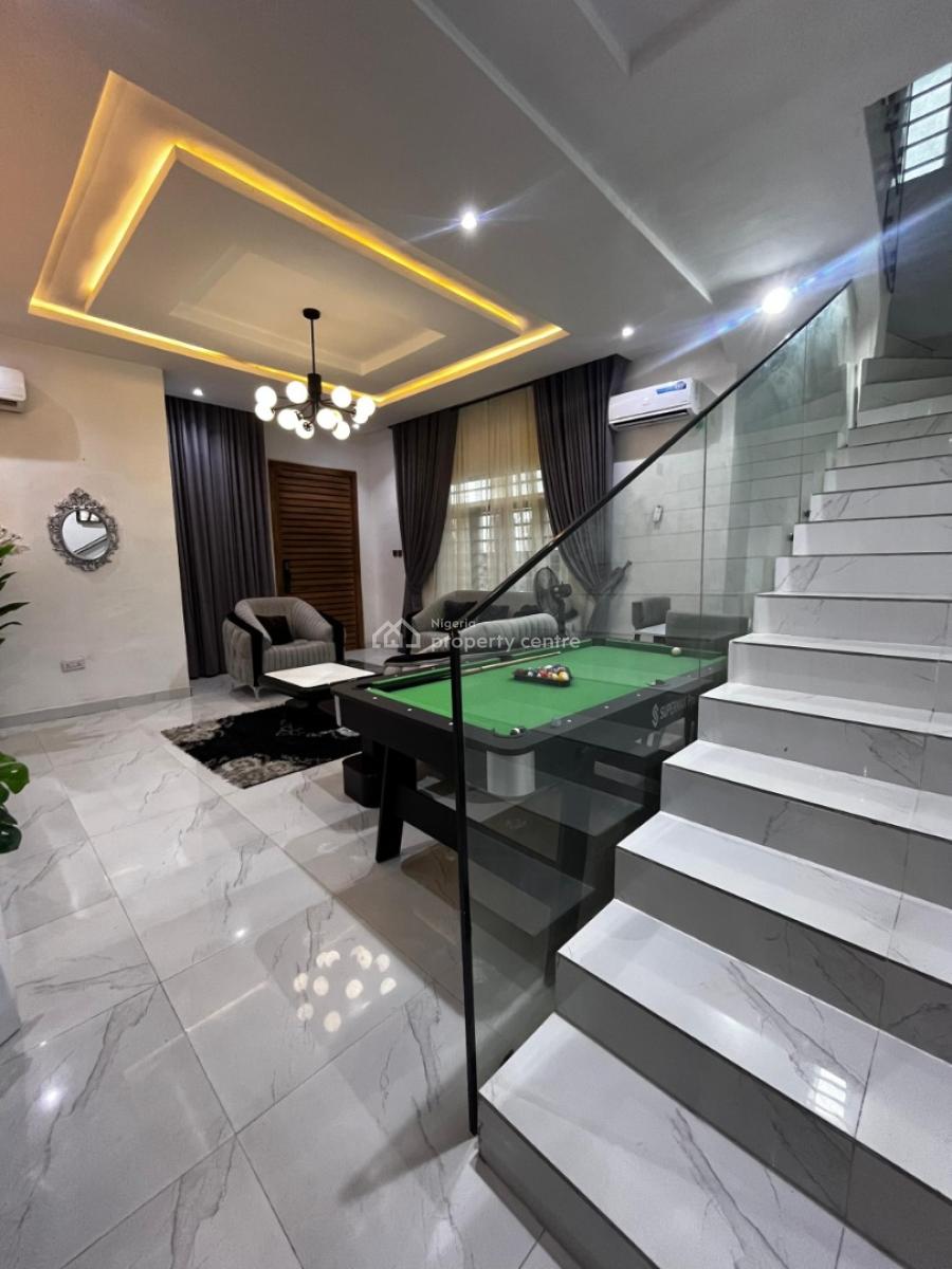 Newly Serviced 3 Bedroom Duplex with Ps5 & Snooker, Opebi, Ikeja, Lagos, Semi-detached Duplex Short Let
