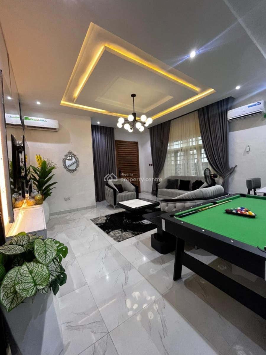 Newly Serviced 3 Bedroom Duplex with Ps5 & Snooker, Opebi, Ikeja, Lagos, Semi-detached Duplex Short Let