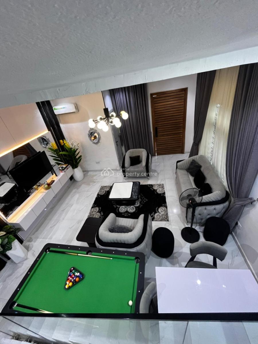 Newly Serviced 3 Bedroom Duplex with Ps5 & Snooker, Opebi, Ikeja, Lagos, Semi-detached Duplex Short Let