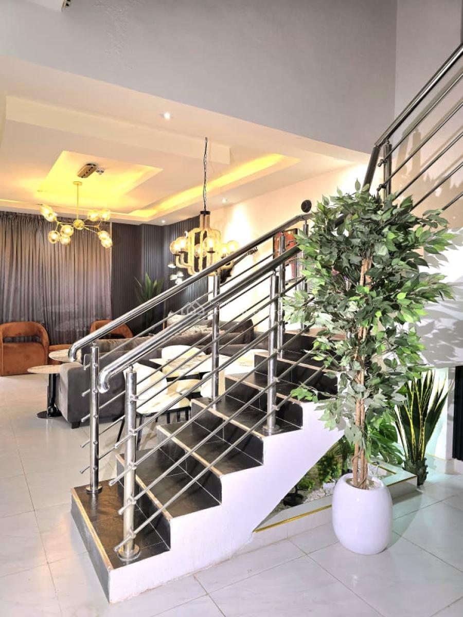 Waterfront 2 Bedroom Maisonette with Ps5, Osborne Foreshore Estate, Phase 2, Ikoyi, Lagos, Flat / Apartment Short Let