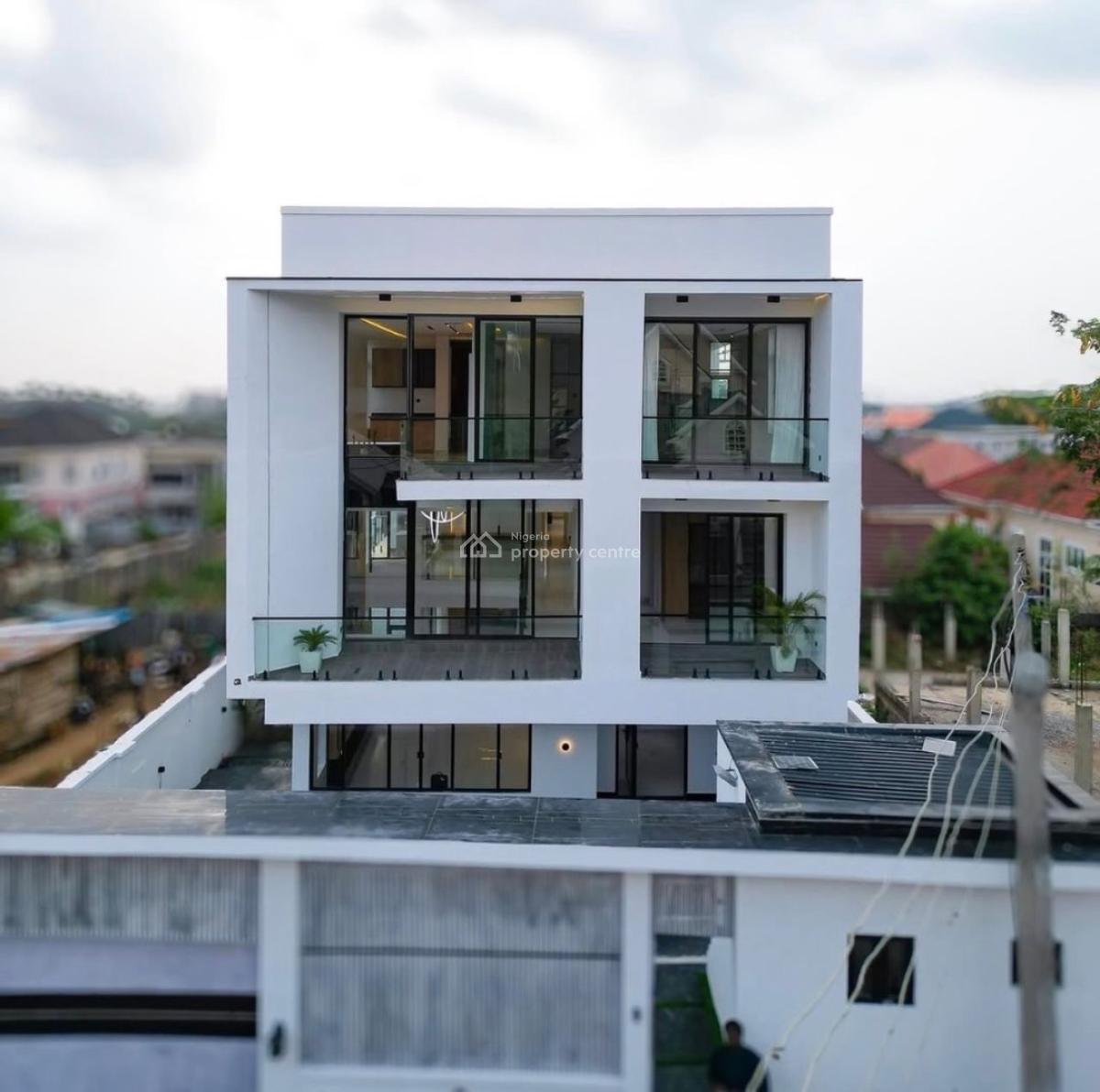 Contemporary 5 Bedroom Fully Detached Duplex (fully Automated) + 2 Rm, Apo Resettlement, Apo, Abuja, Detached Duplex for Sale