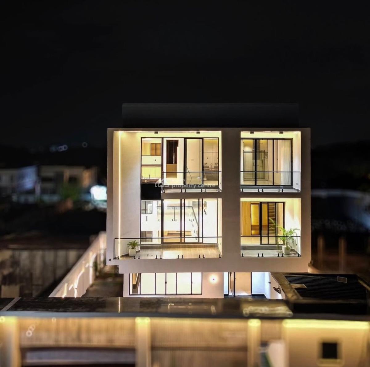 Contemporary 5 Bedroom Fully Detached Duplex (fully Automated) + 2 Rm, Apo Resettlement, Apo, Abuja, Detached Duplex for Sale