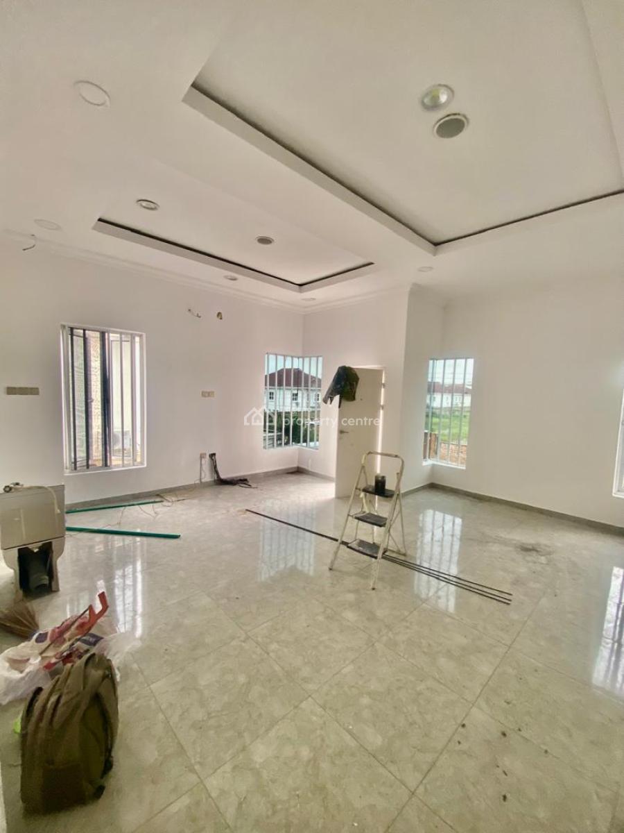 Fully Detached 4 Bedroom Duplex at Chevron  Drive Lekki Lagos., Chevron Facing The Road Outside The Estate Facing The Chevron Drive Ro, Lekki Phase 2, Lekki, Lagos, Detached Duplex for Rent