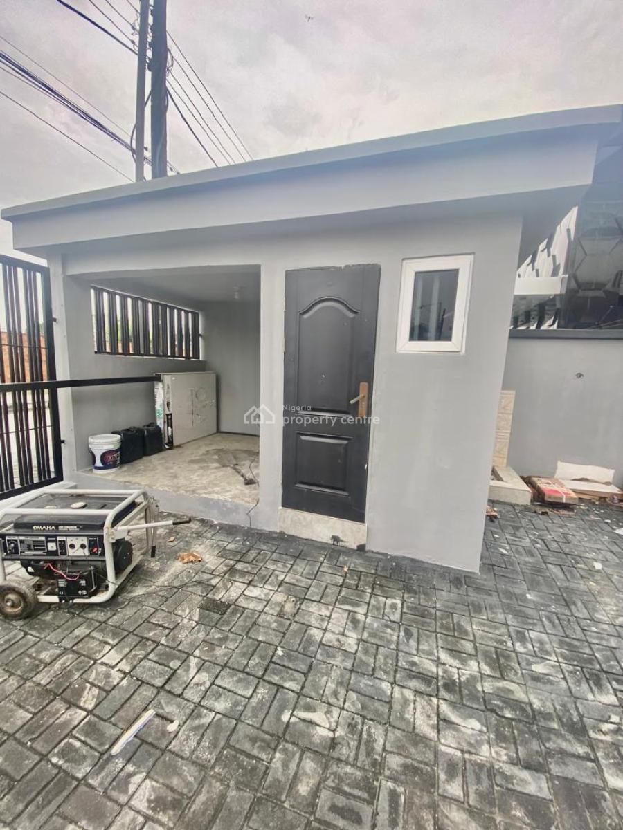 Fully Detached 4 Bedroom Duplex at Chevron  Drive Lekki Lagos., Chevron Facing The Road Outside The Estate Facing The Chevron Drive Ro, Lekki Phase 2, Lekki, Lagos, Detached Duplex for Rent