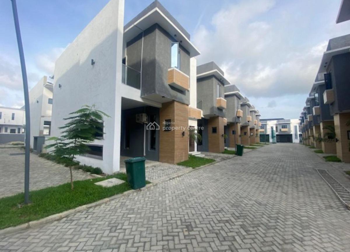 Newly Built 3 Bedrooms Terraced Duplex with Swimming Pool, Lekki Palm City, Ajah, Lagos, Terraced Duplex for Rent