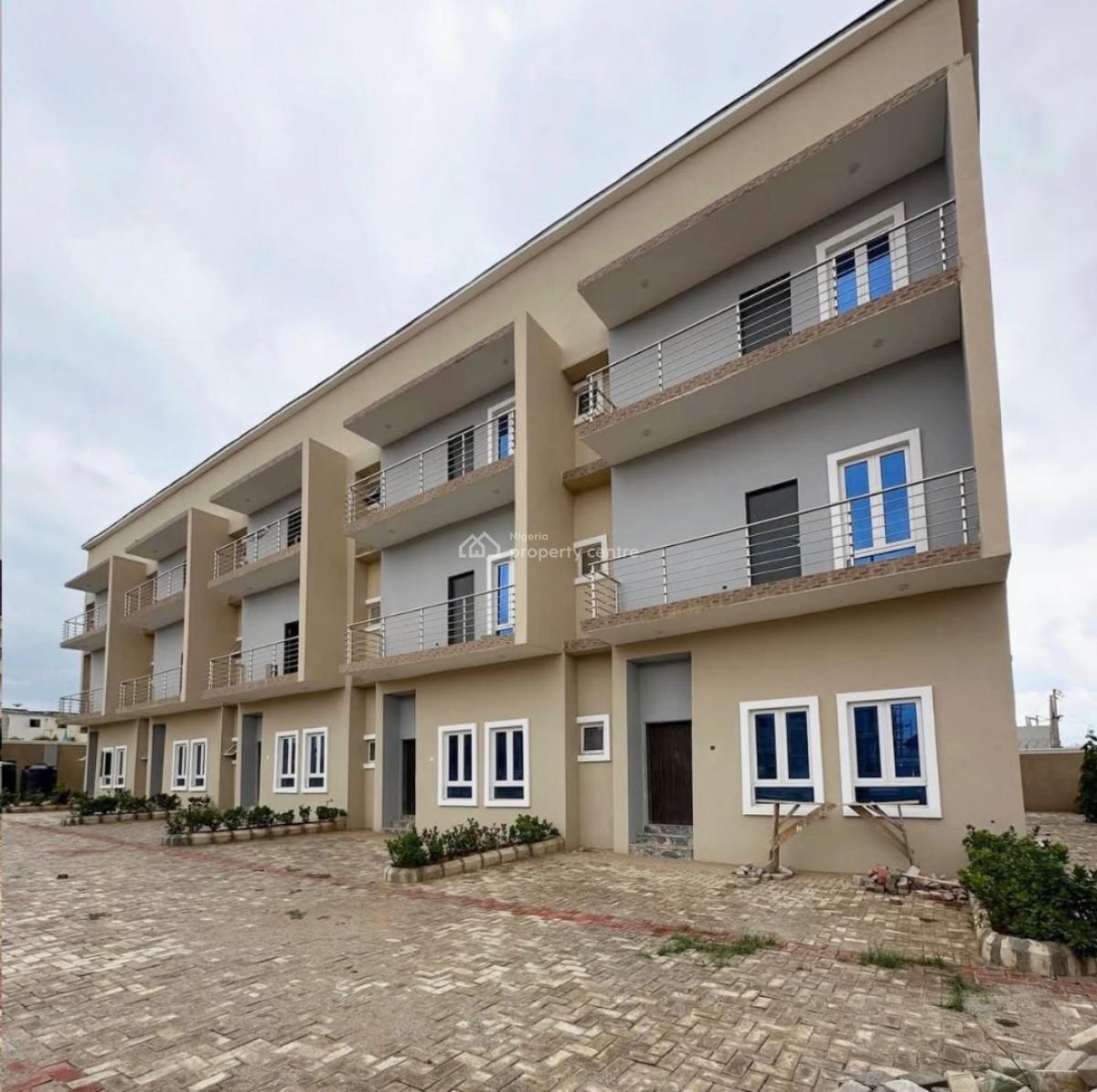New Listing Newly Built 4 Bedroom Terrace Duplex with Boys Quarters, Kaura, Abuja, Terraced Duplex for Sale