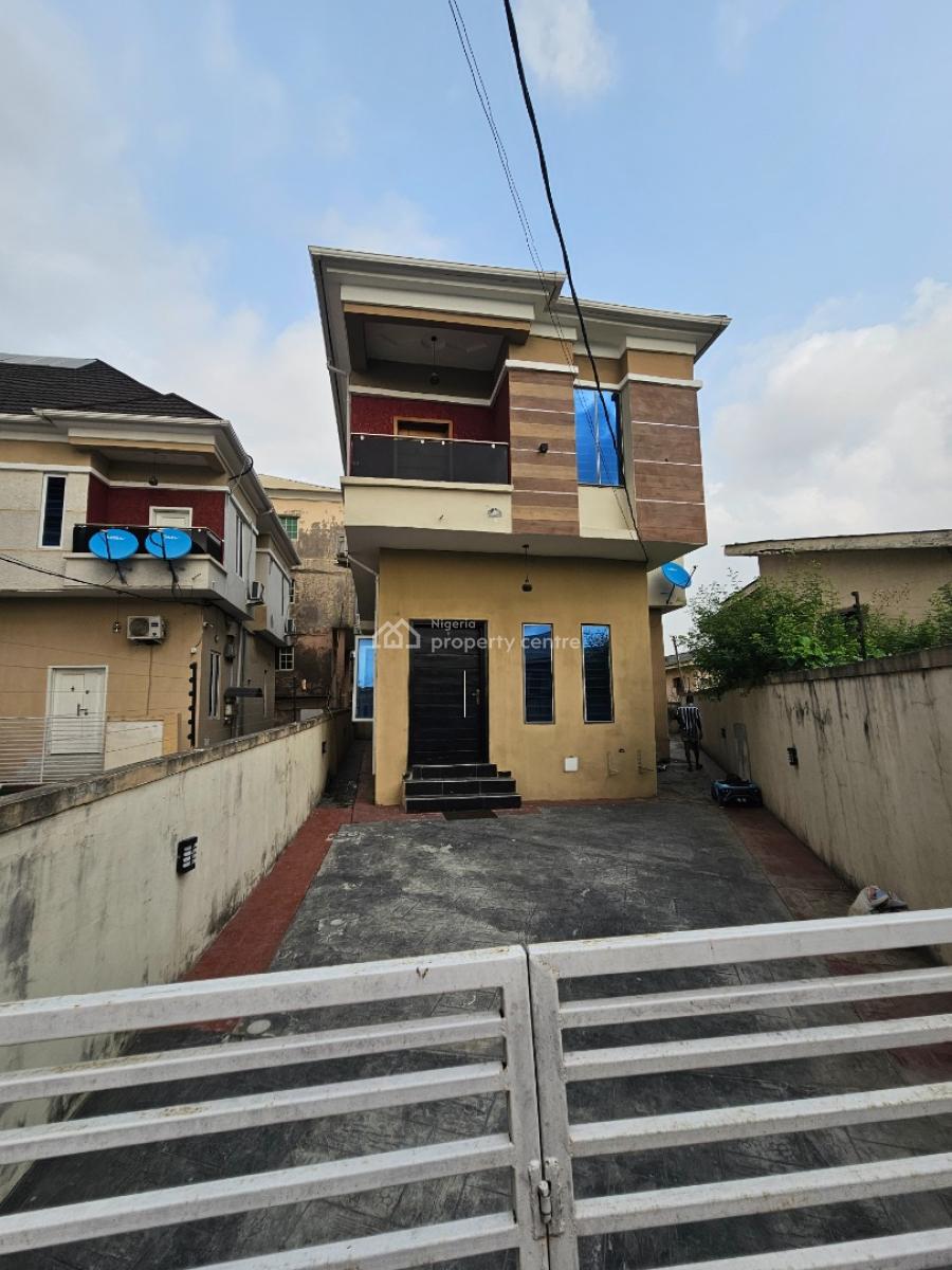 4bedroom Fully Detached with Bq, Ajah, Lagos, Detached Duplex for Rent