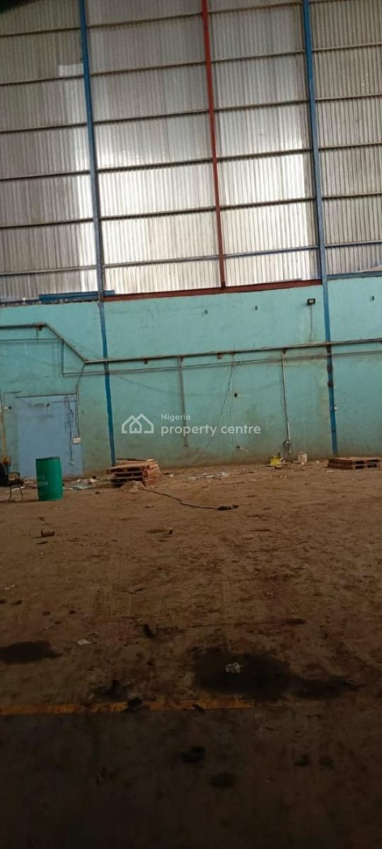 Big Industrial Warehouses on (8,000sqm) + Admin Office, @ Moshalashi Kola B/stop, Directly Along Lagos/abeokuta Expres, Lagos, Alagbado, Ifako-ijaiye, Lagos, Warehouse for Sale