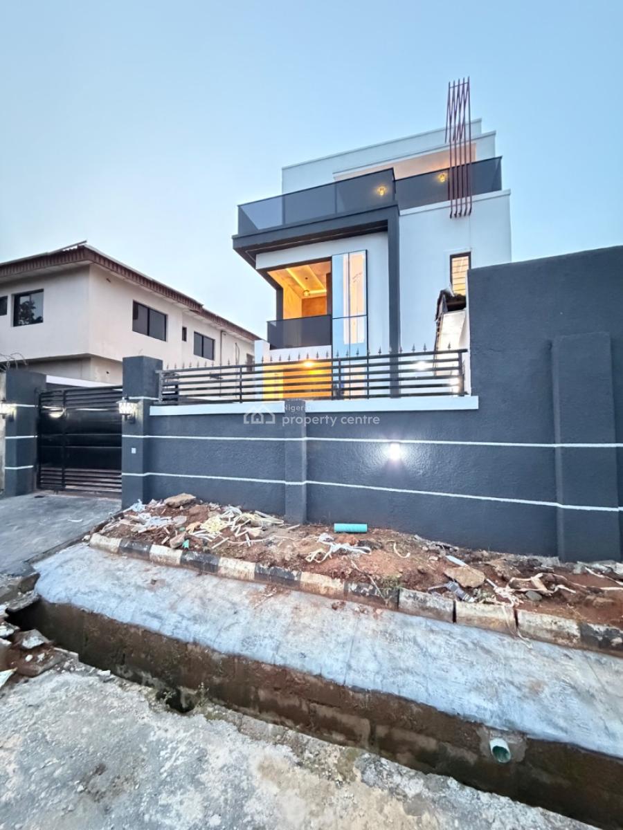 Luxury 5 Bedrooms Fully Detached - Duplex House + Bq & Swimming Pool, Gra Phase 1, Magodo, Lagos, Detached Duplex for Sale
