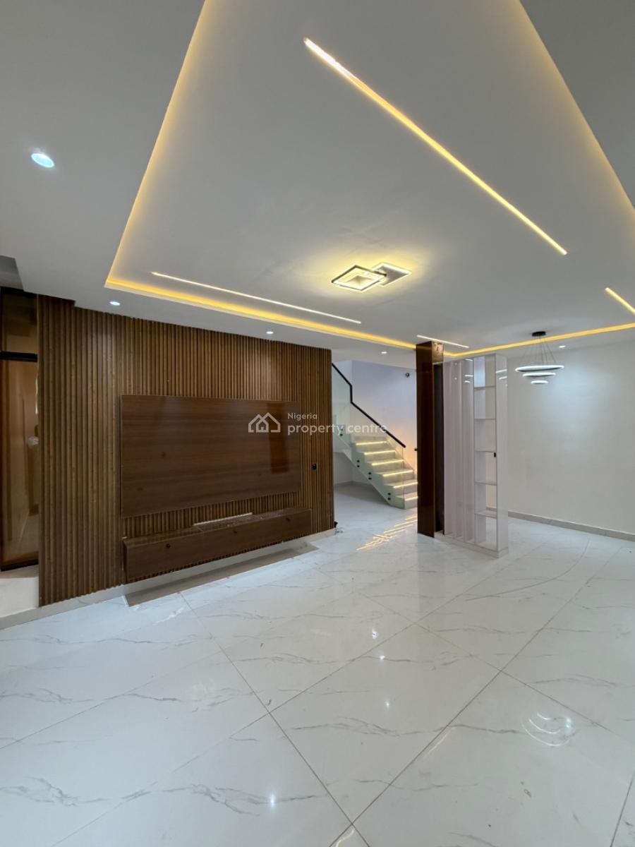 Luxury 5 Bedrooms Fully Detached - Duplex House + Bq & Swimming Pool, Gra Phase 1, Magodo, Lagos, Detached Duplex for Sale