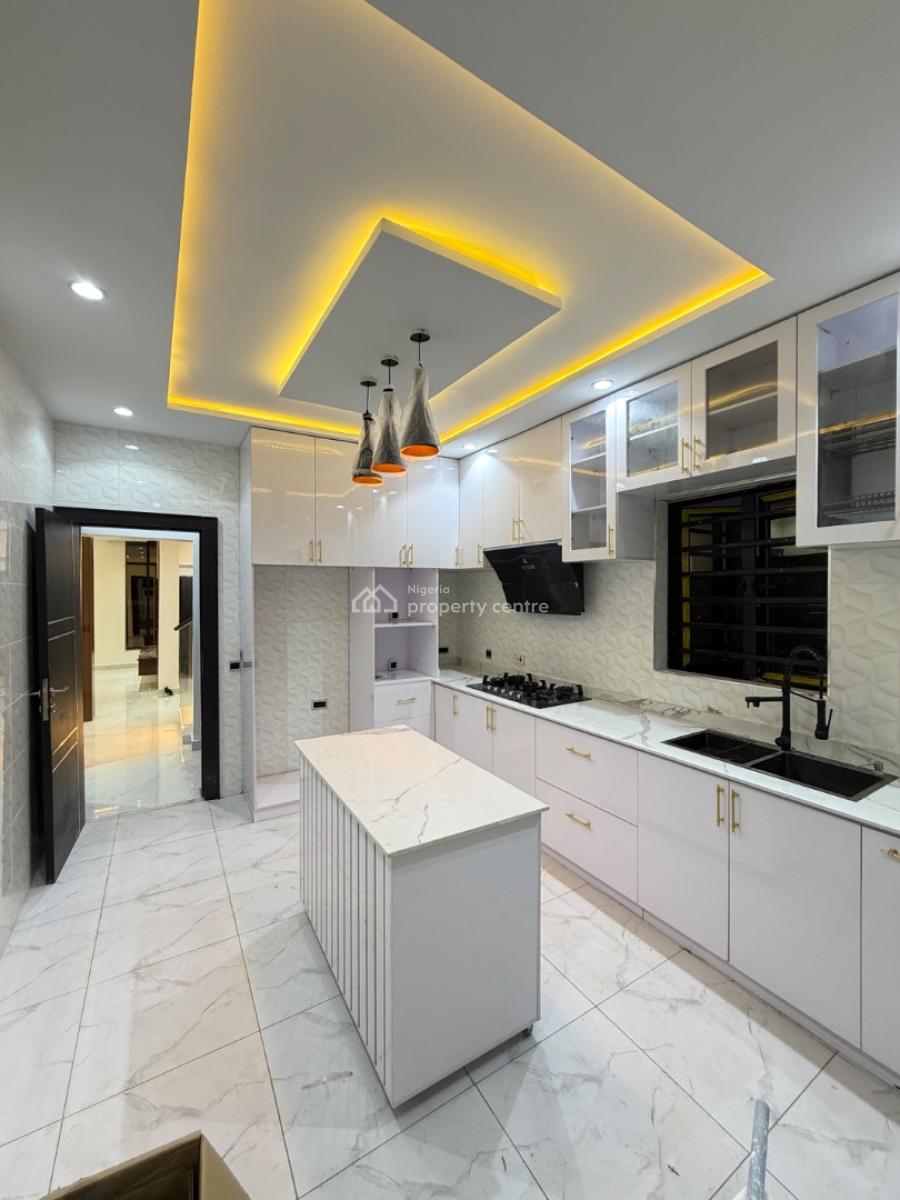 Luxury 5 Bedrooms Fully Detached - Duplex House + Bq & Swimming Pool, Gra Phase 1, Magodo, Lagos, Detached Duplex for Sale