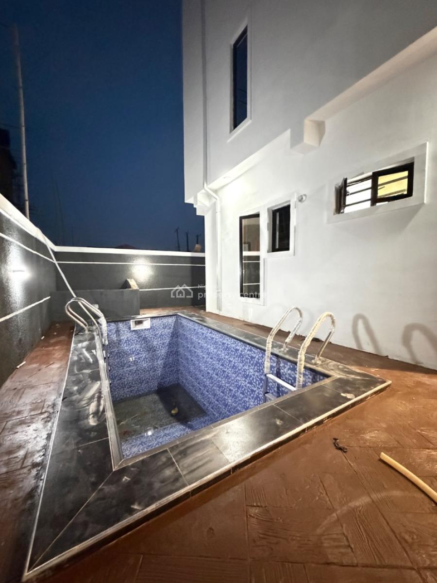 Luxury 5 Bedrooms Fully Detached - Duplex House + Bq & Swimming Pool, Gra Phase 1, Magodo, Lagos, Detached Duplex for Sale