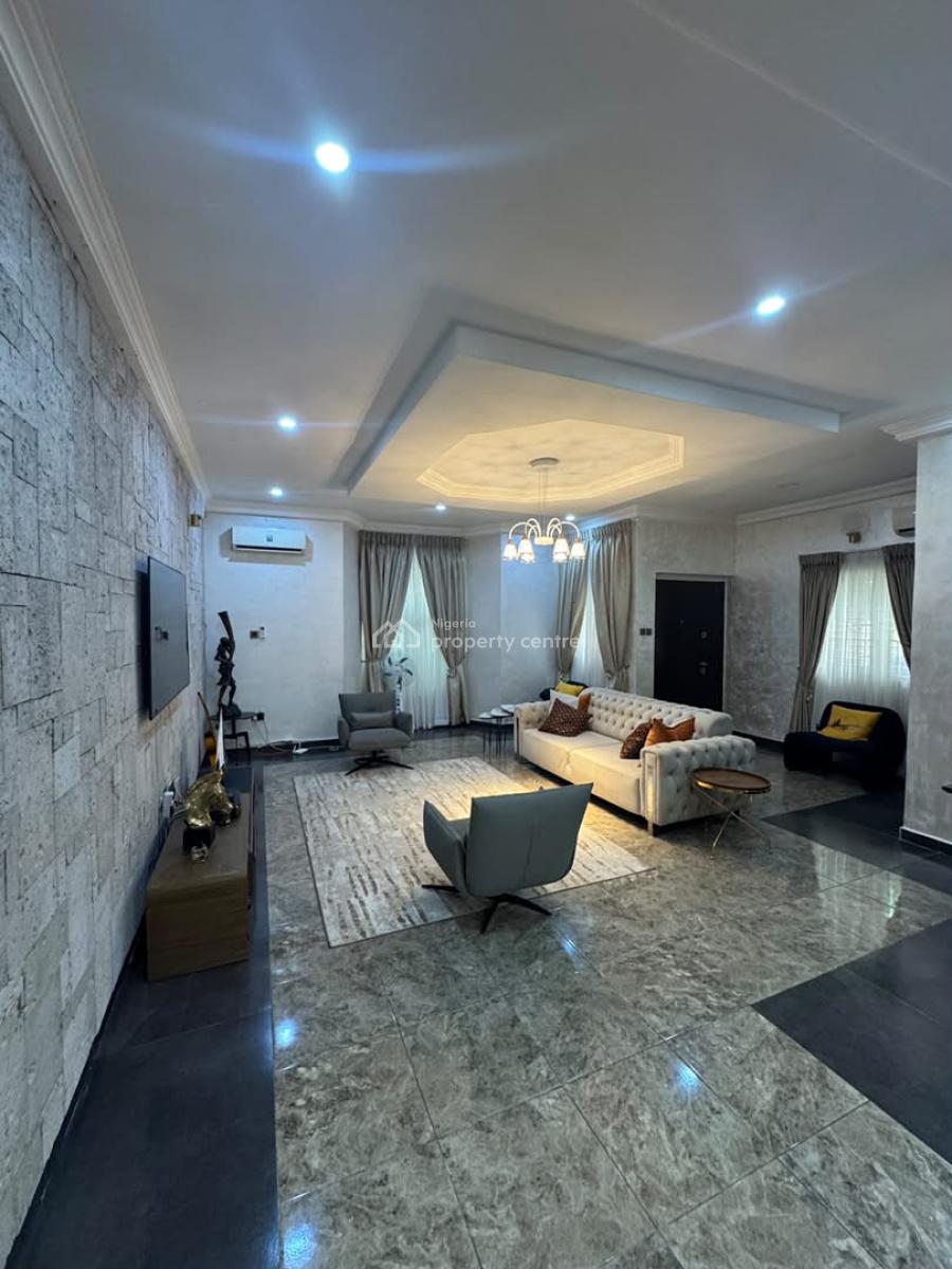 Fully Furnished Luxury 5bedrooms Fully Detached Duplex with 2rooms Bq, Lekki Proper Phase 1 Off Durosinmi Etti Lekki Lagos, Lekki Phase 1, Lekki, Lagos, Detached Duplex for Rent