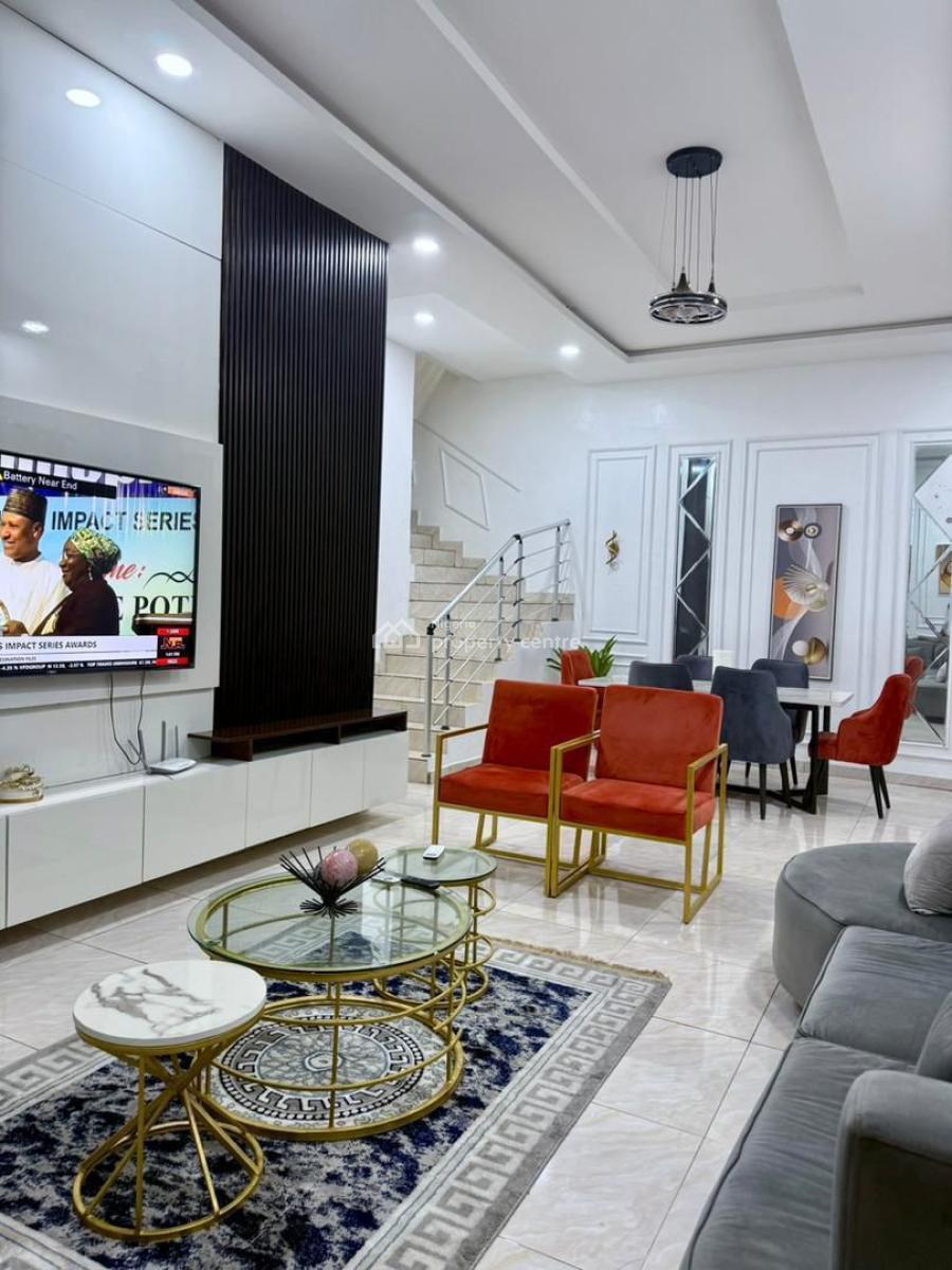 Four Bedroom Apartment, Vgc, Lekki, Lagos, House Short Let