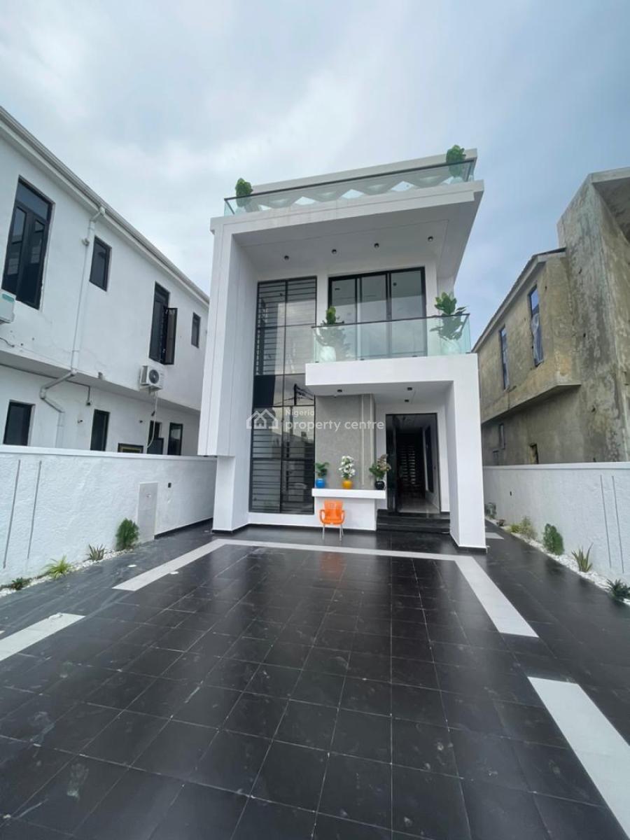 Alluringly Finished 5 Bedroom Semi-detached Duplex + Bq, Swimming Pool, Ikota, Lekki, Lagos, Semi-detached Duplex for Sale