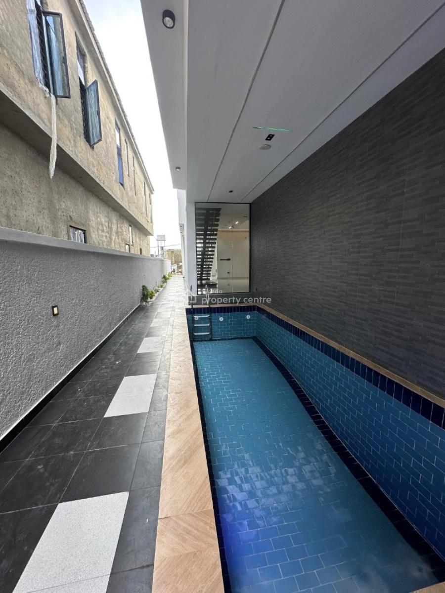 Alluringly Finished 5 Bedroom Semi-detached Duplex + Bq, Swimming Pool, Ikota, Lekki, Lagos, Semi-detached Duplex for Sale