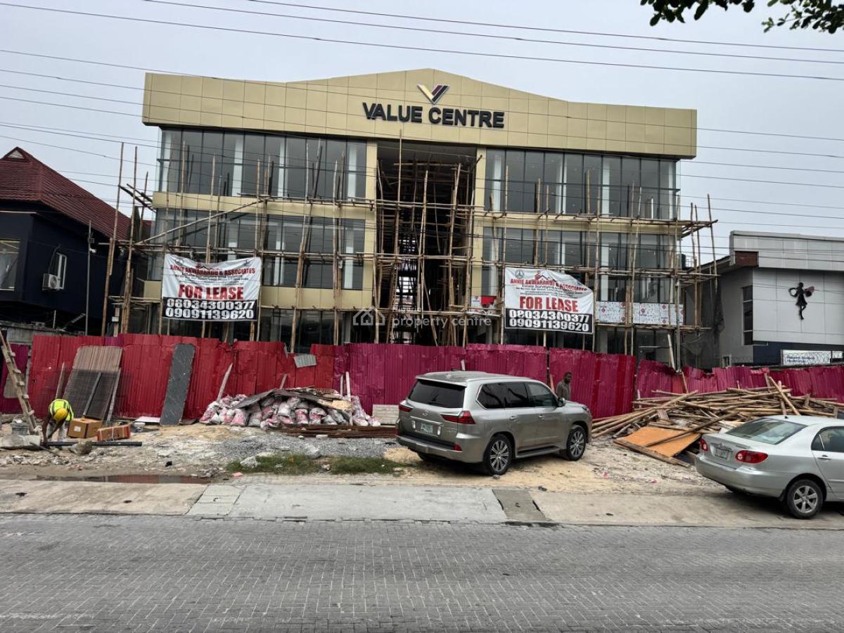 Newly Built Open Plan Space Measuring 205 Sqm, Hakeem Dickson Street L, Hakeem Dickson Street, Lekki Phase 1, Lekki, Lagos, Plaza / Complex / Mall for Rent