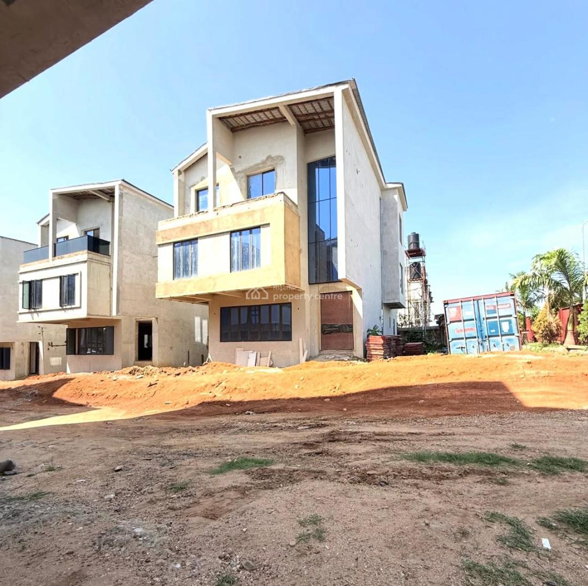 Newly Built 5 Bedroom Fully Detached Duplex with Bq & Penth, Wuye, Abuja, Detached Duplex for Sale